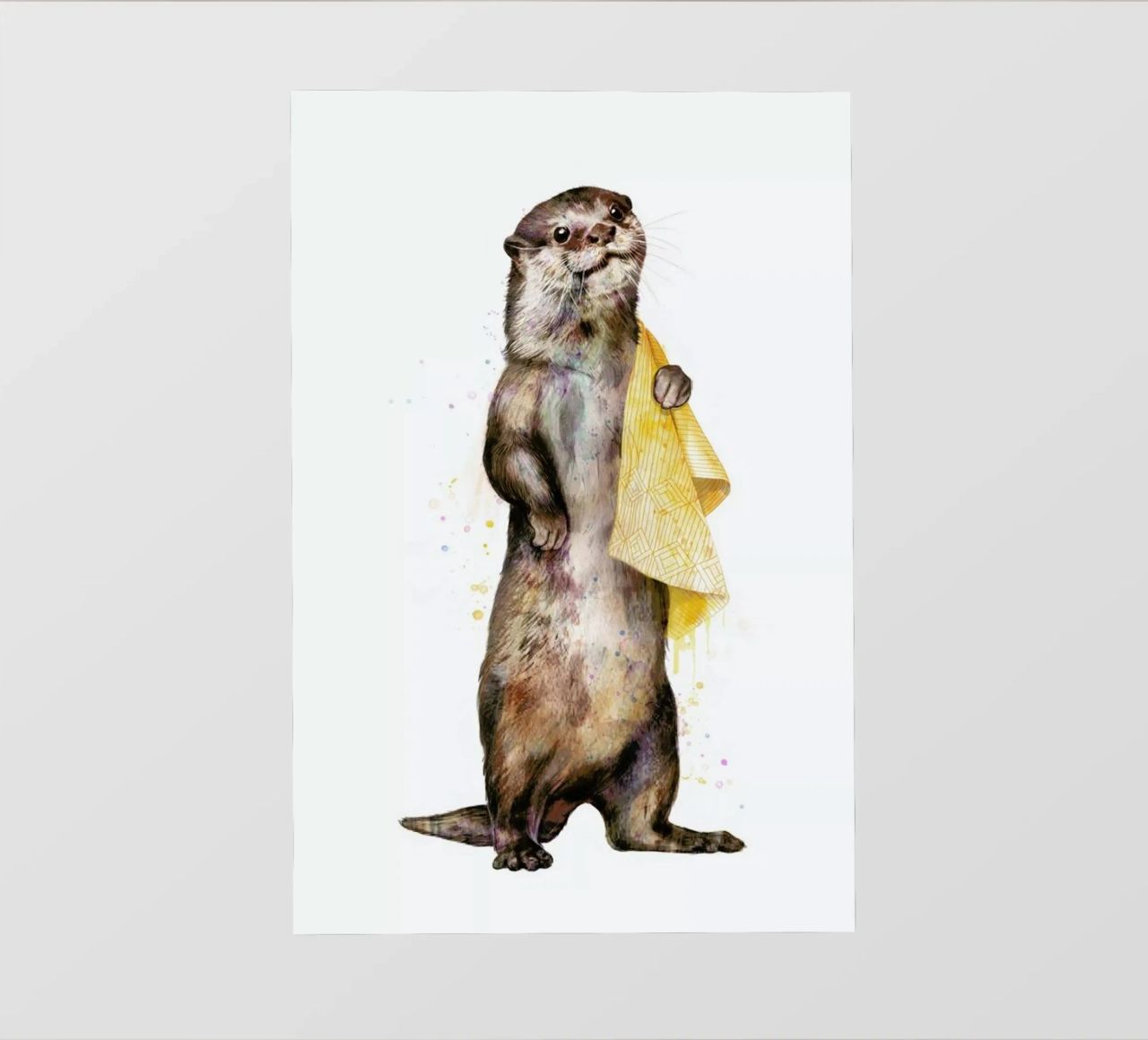 Otter pellicola backlit da Laura Graves
