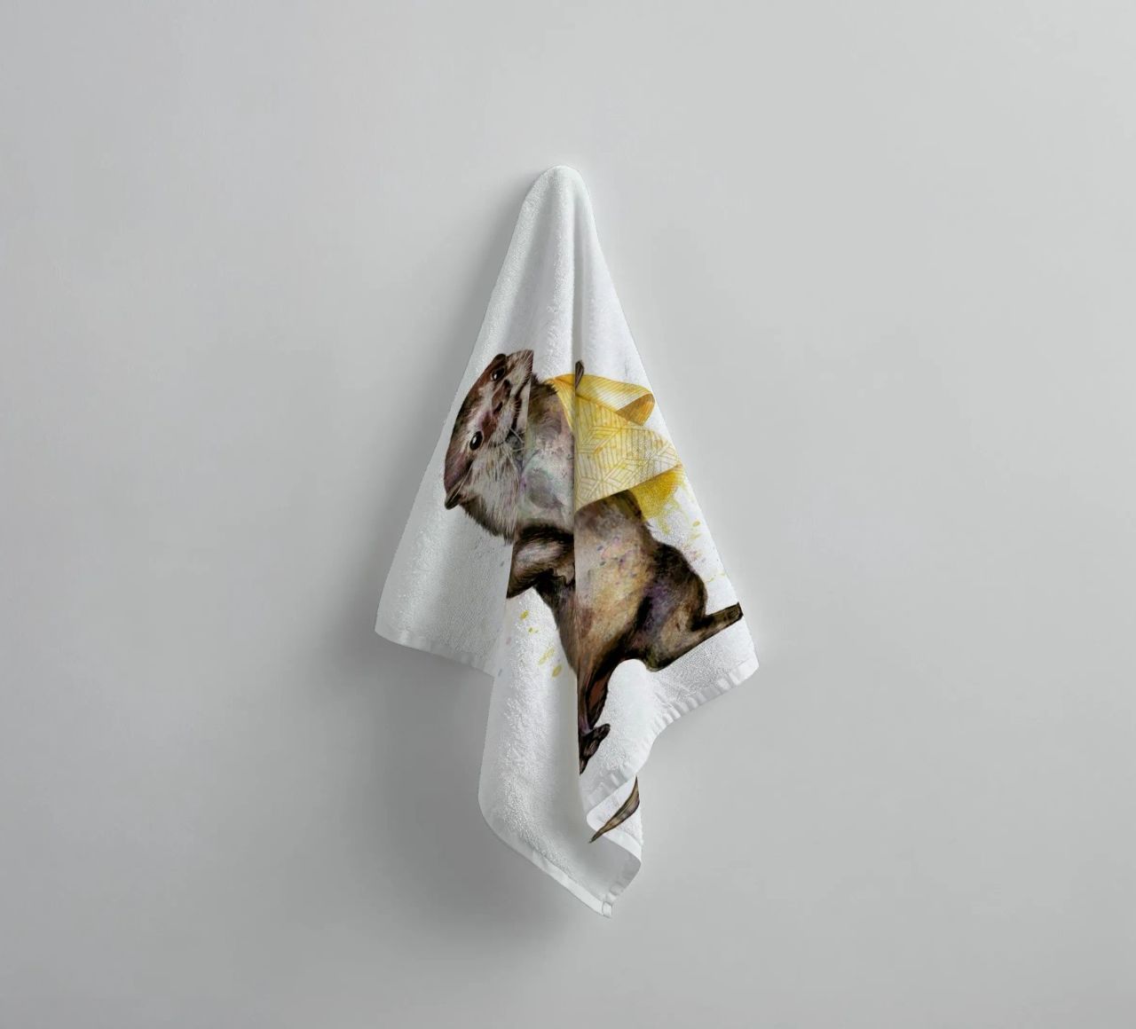 Otter serviette de bain de Laura Graves