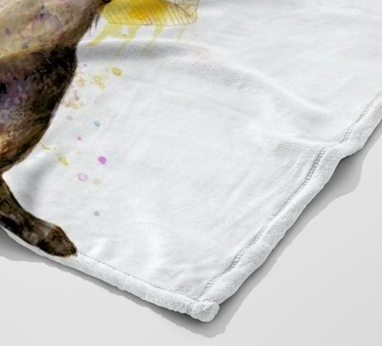 Otter coperta in pile da Laura Graves