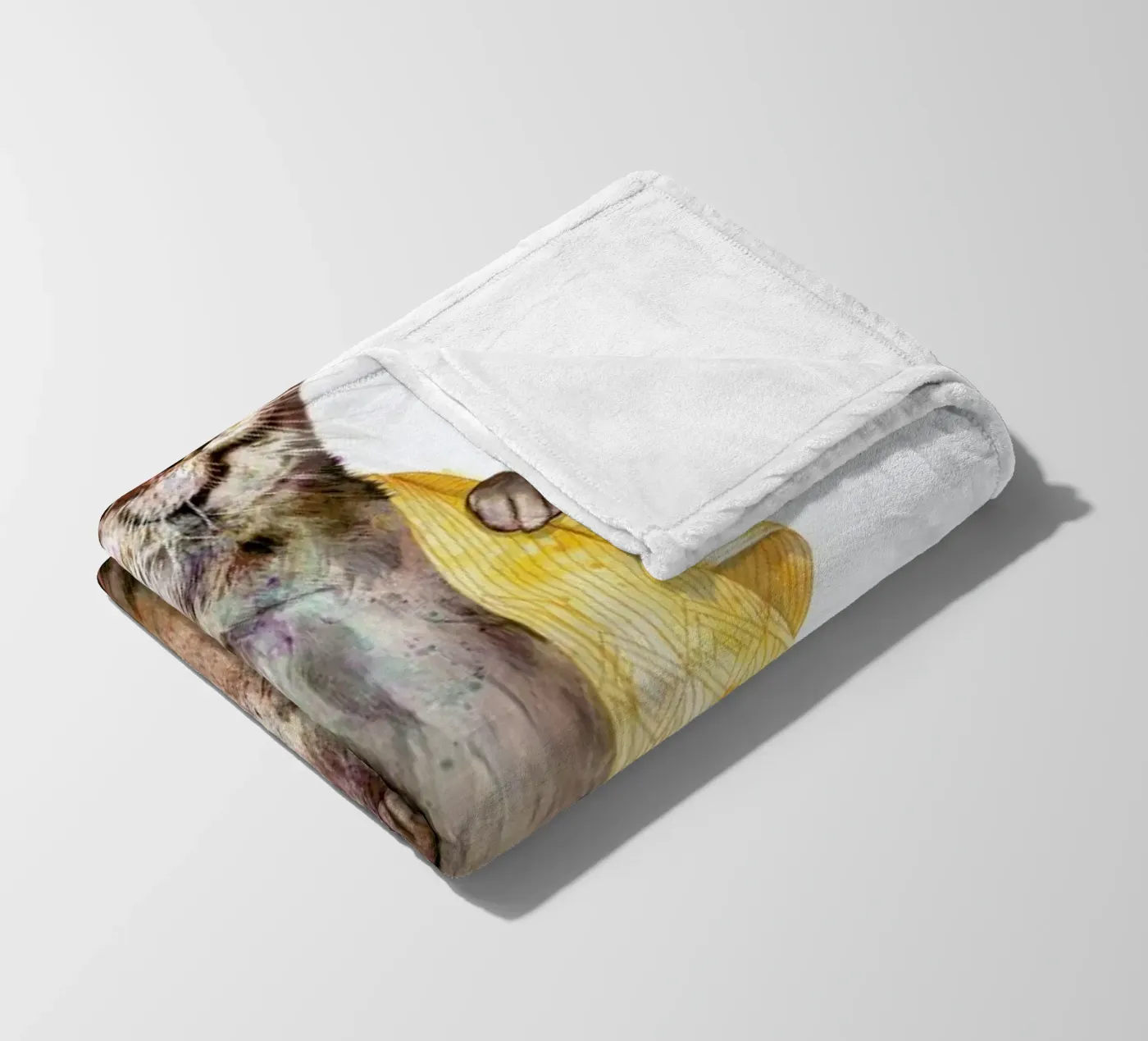 Otter Fleecedecke von Laura Graves