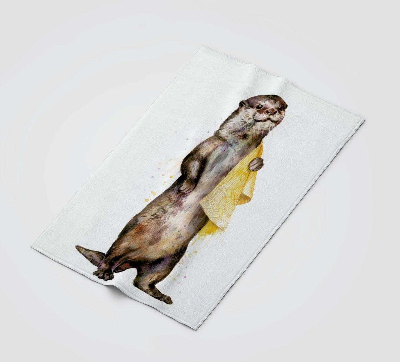 Otter coperta in pile da Laura Graves