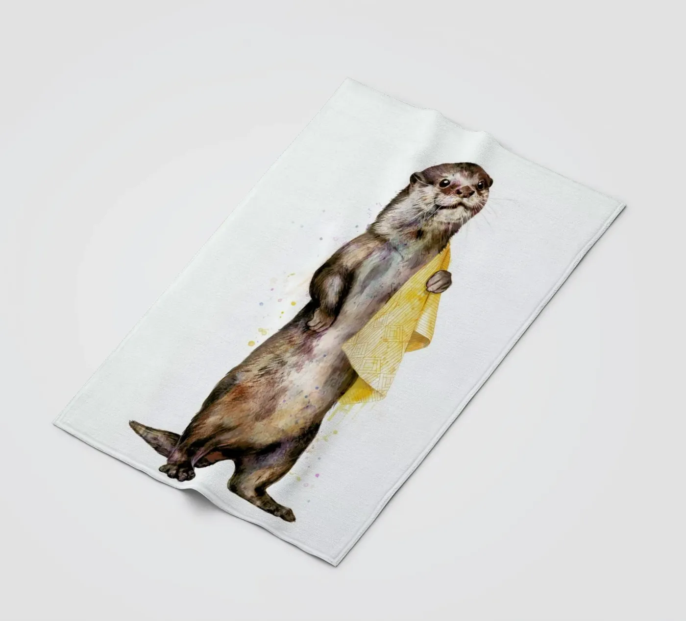 Otter Fleecedecke von Laura Graves