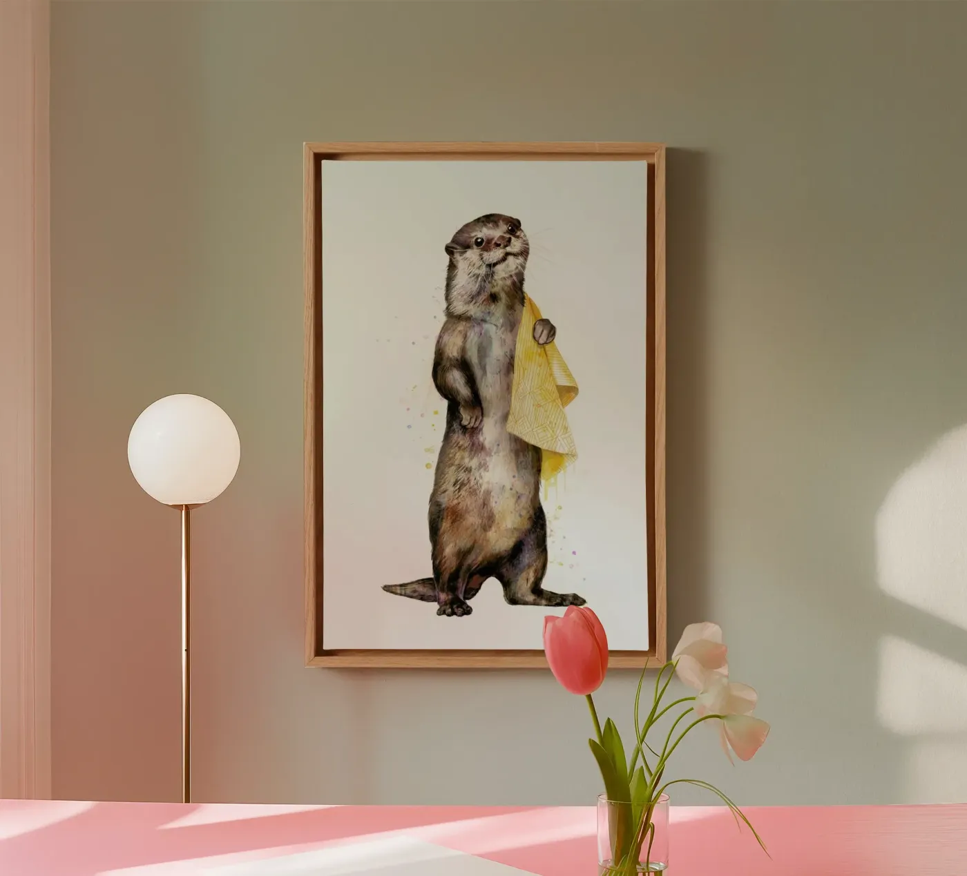 Otter tela da Laura Graves