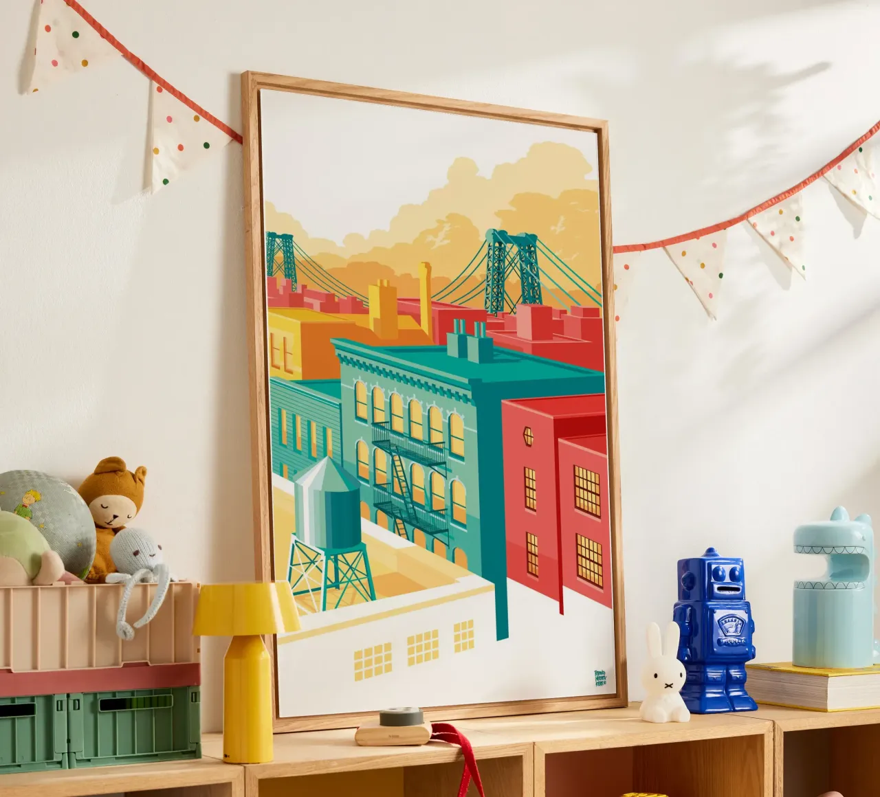 NYC Brooklyn e Williamsburg plexiglass da Remko Heemskerk