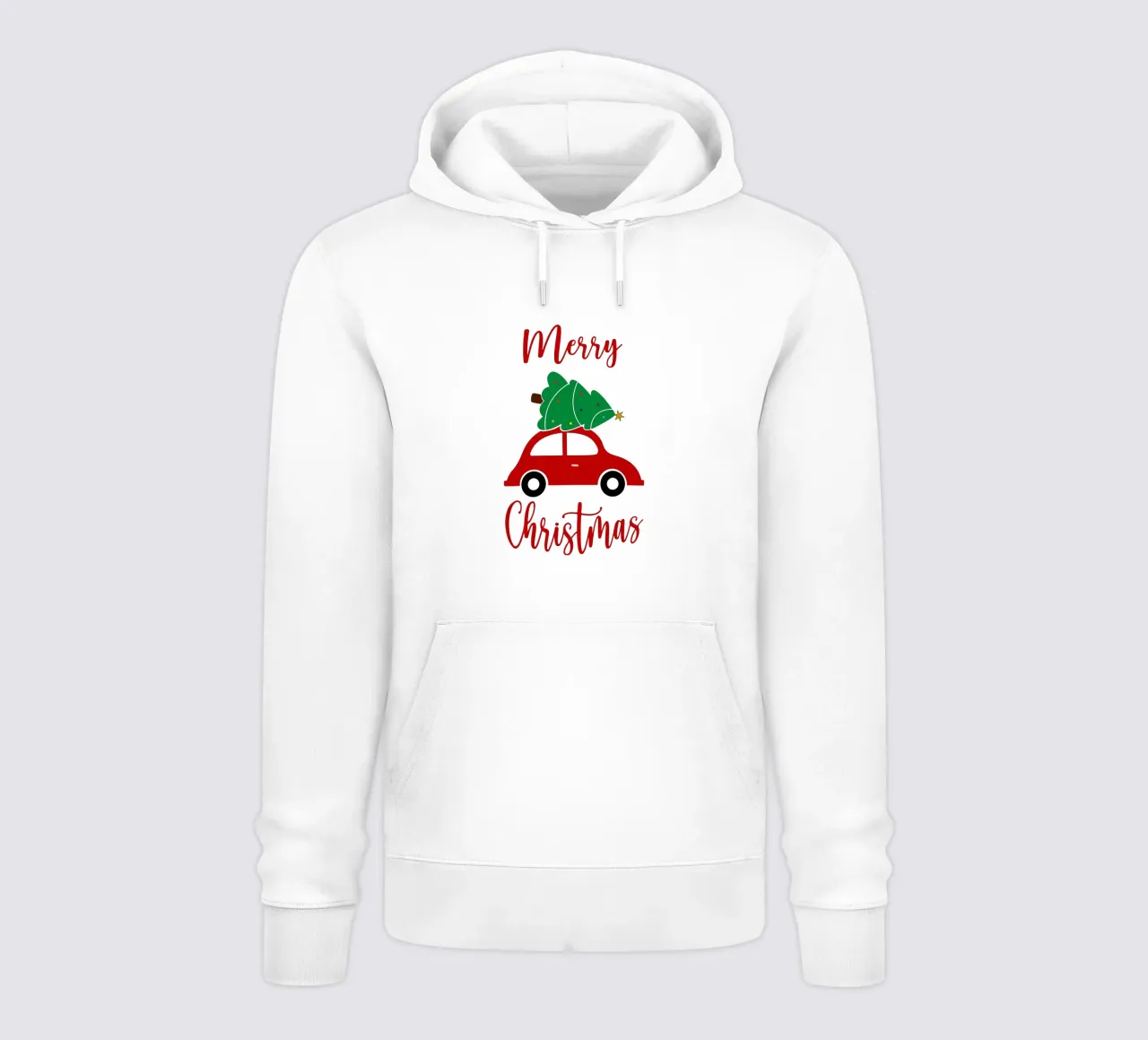 Buon Natale felpa con cappuccio da onefeelshop