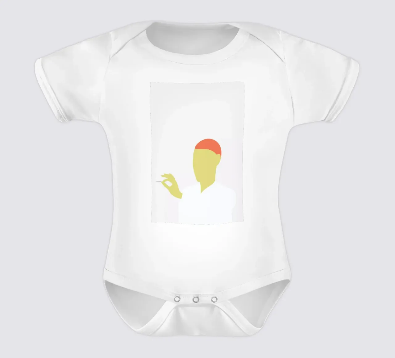 Modig 02 body neonato maniche corte da Swen Swensøn