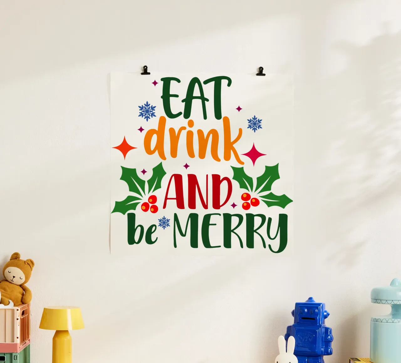 eet, drink en wees vrolijk hahnemühle van onefeelshop