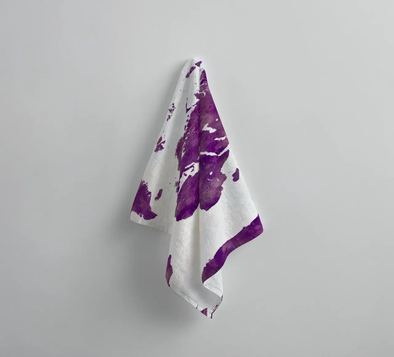 World map in watercolor towel by 🎁 ARTVI-SHOP