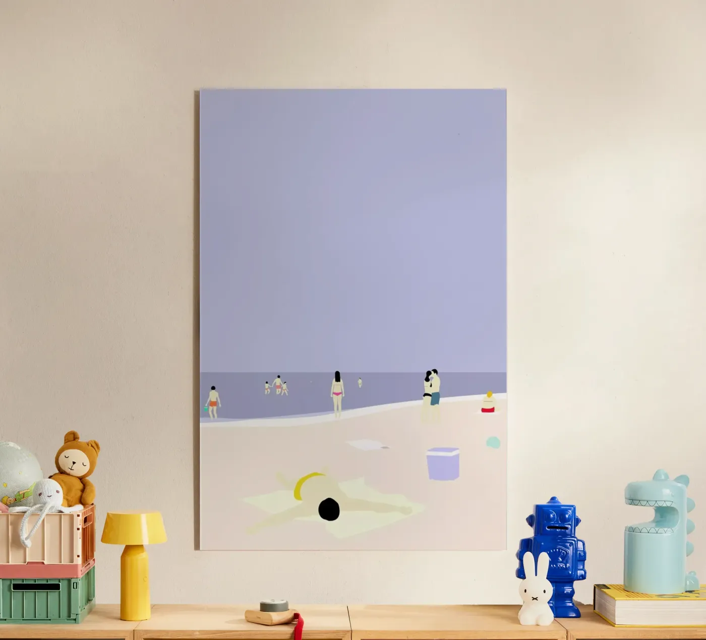 På Stranden acrylic glass by Swen Swensøn