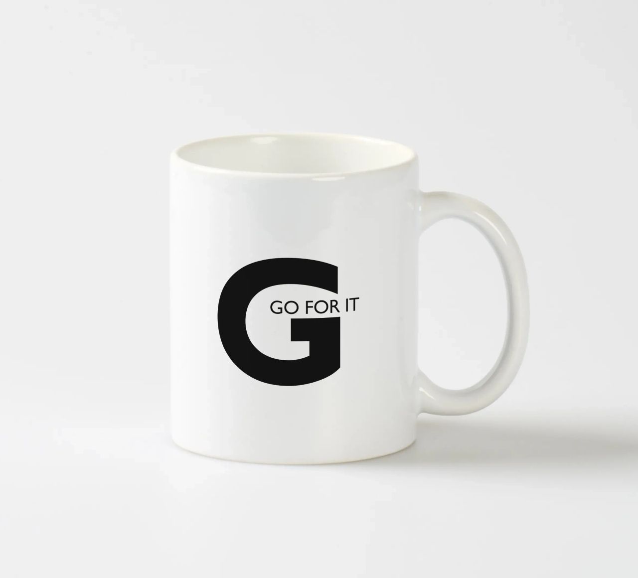 GO FOR IT tazza in ceramica da Meridian Design