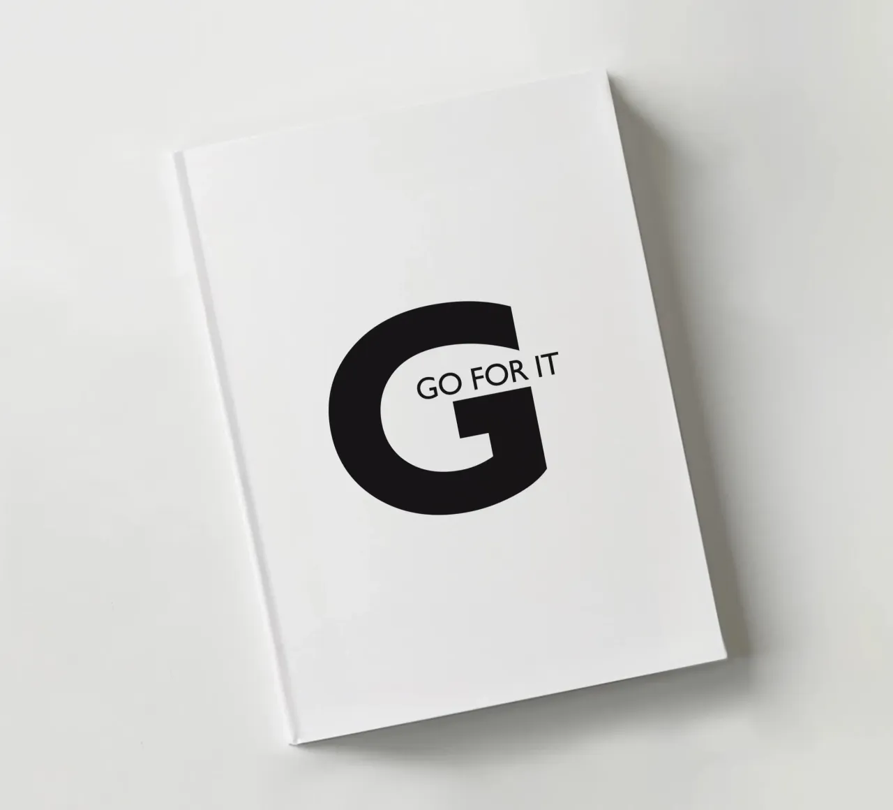 GO FOR IT notebook by Meridian Design