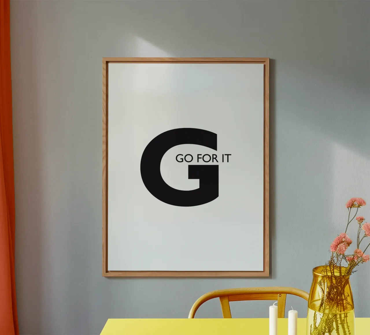 GO FOR IT alluminio dibond da Meridian Design