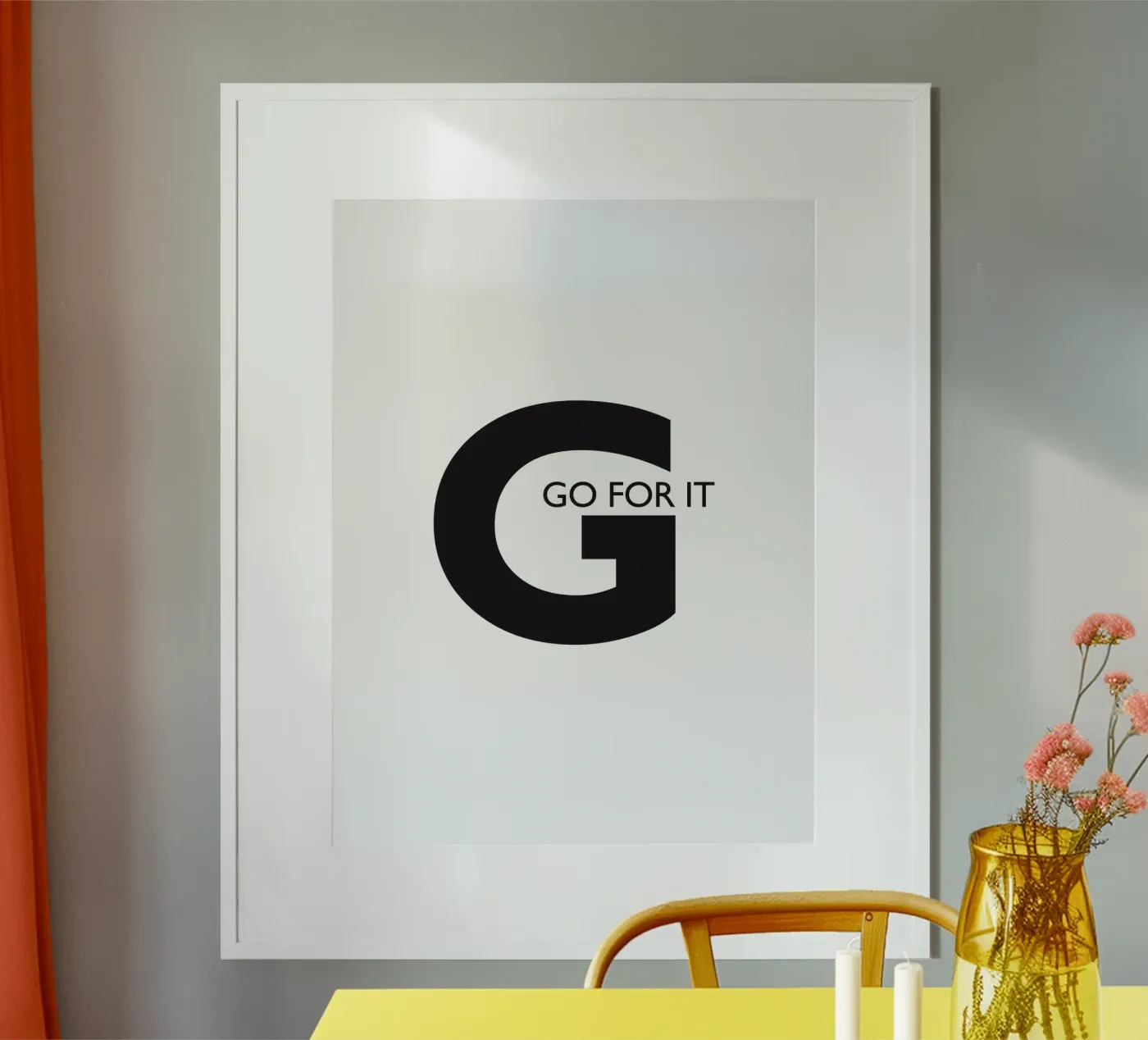GO FOR IT poster da Meridian Design