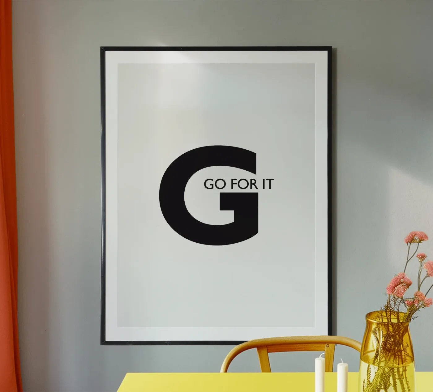 GO FOR IT poster da Meridian Design