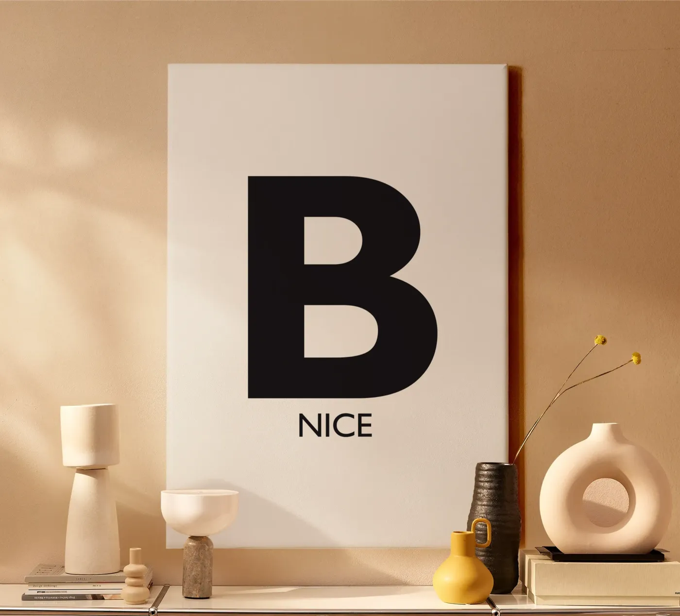 B NICE canvas van Meridian Design