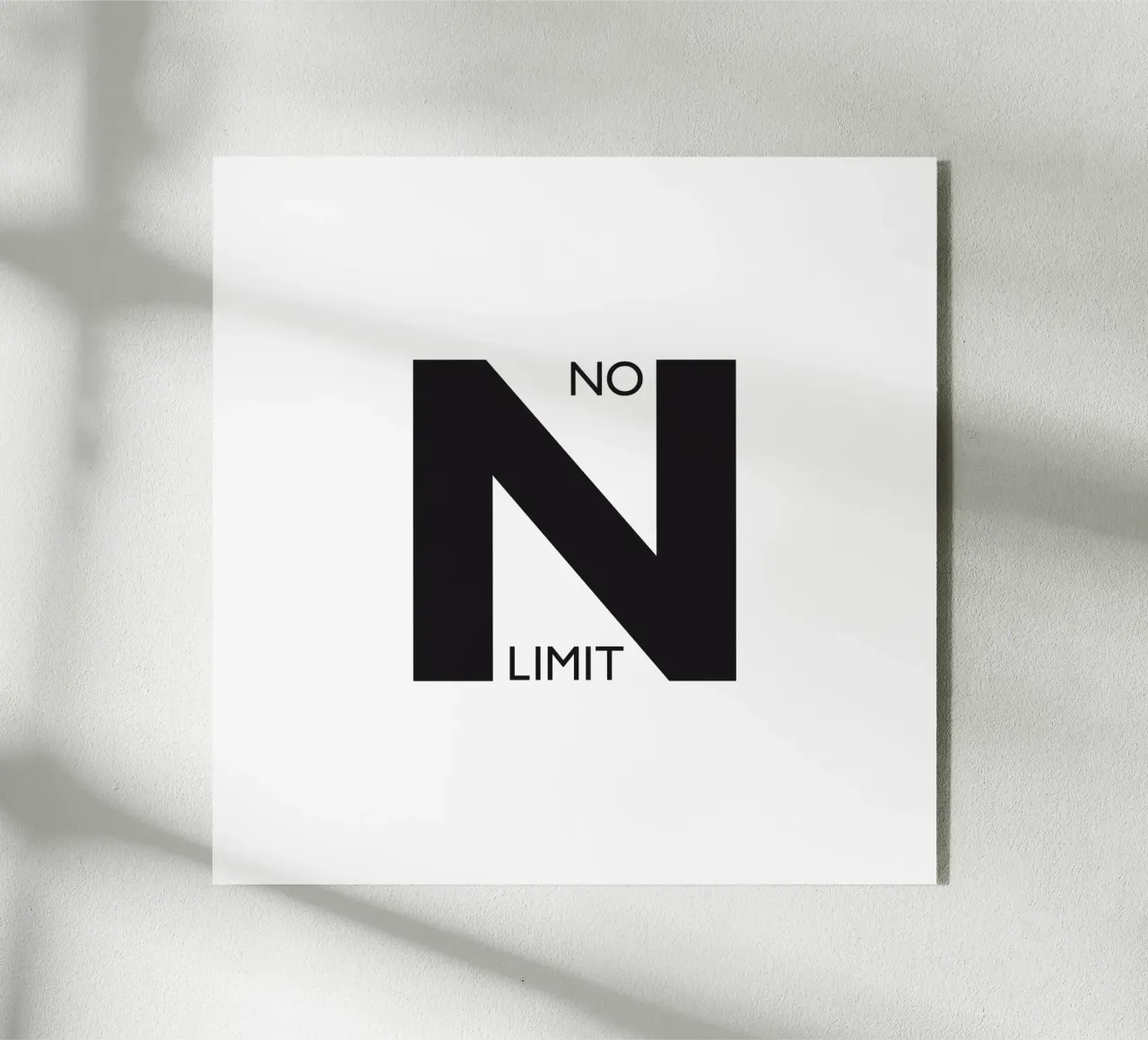 NO LIMIT plexiglass da Meridian Design