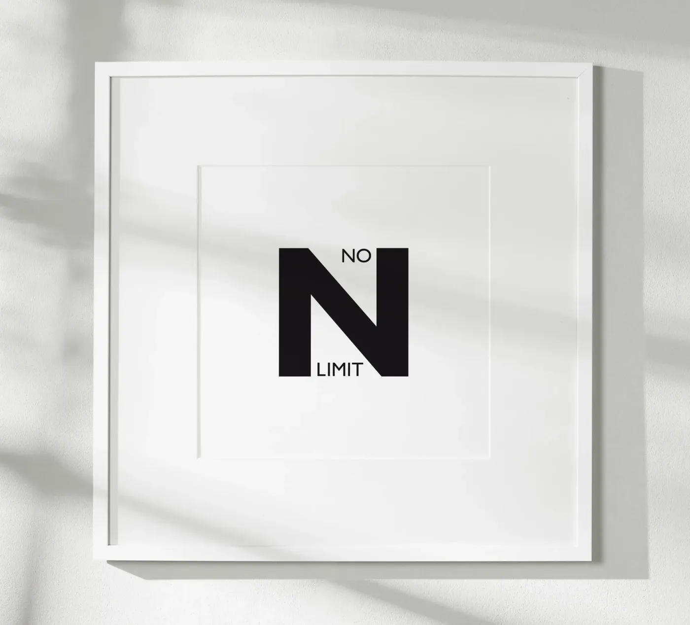 NO LIMIT poster by Meridian Design
