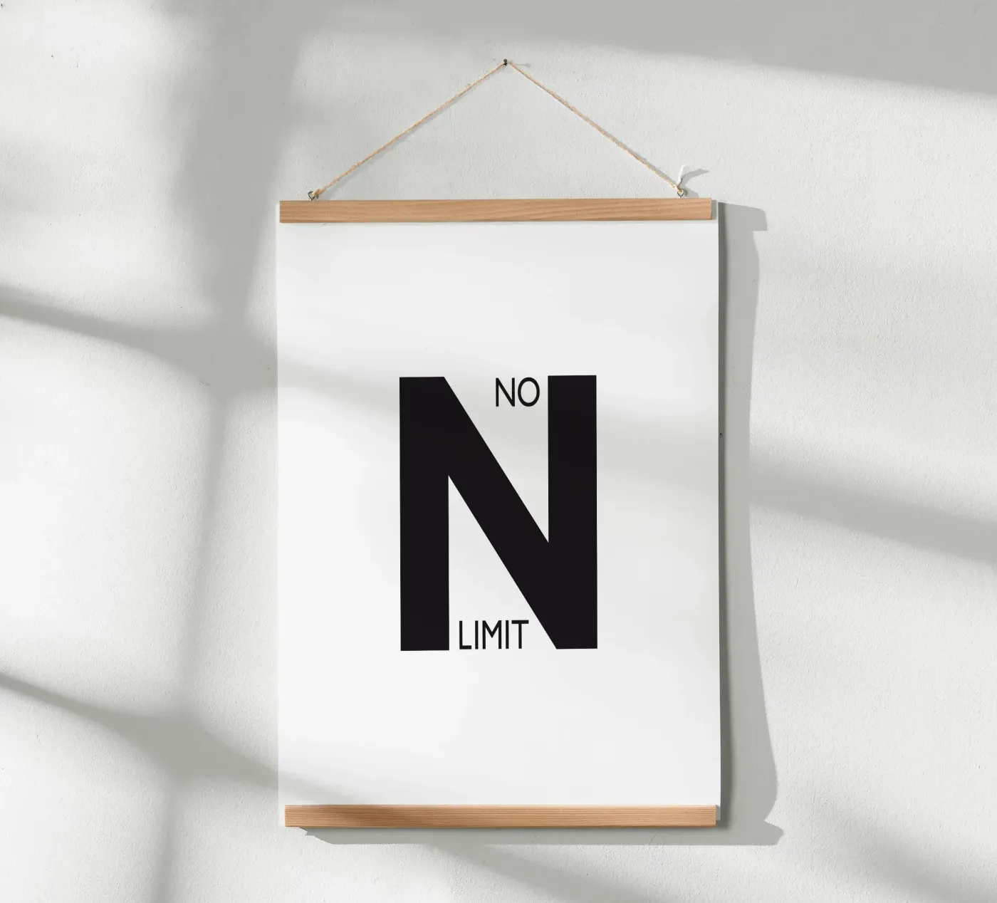 NO LIMIT poster by Meridian Design