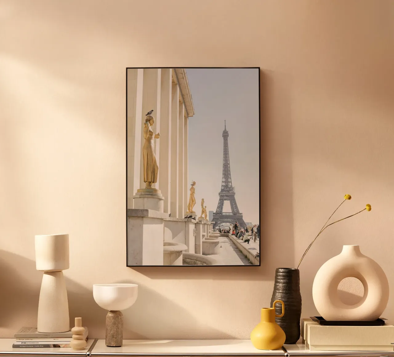 Golde Eiffel Tower alluminio dibond da patiphotography