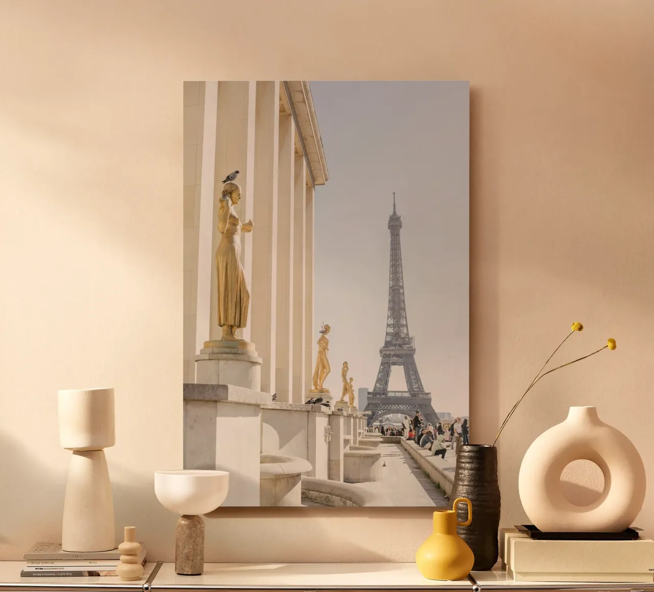 Golde Eiffel Tower alluminio dibond da patiphotography