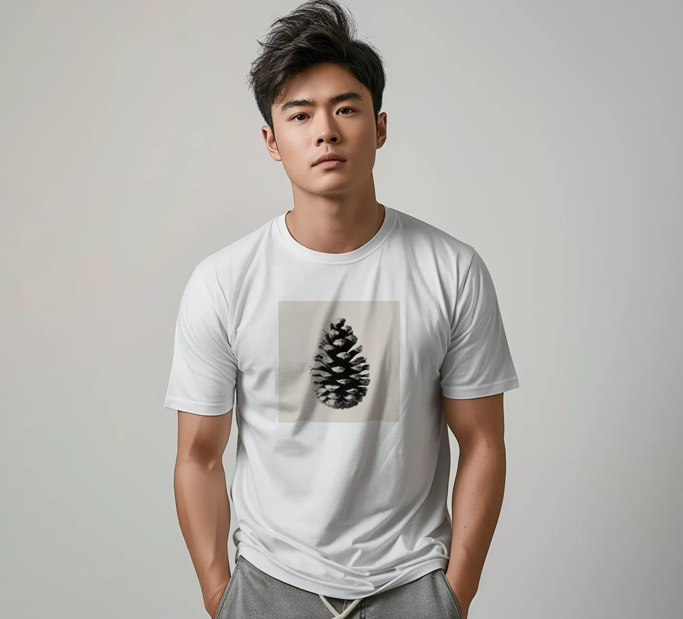 Pine Cone t-shirt da treechild