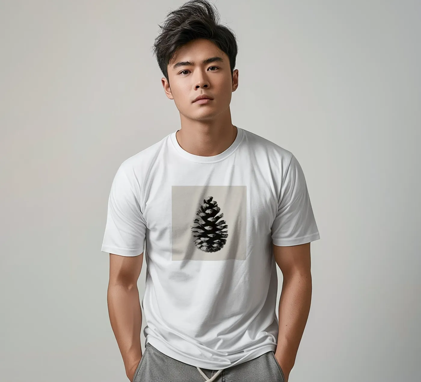 Pine Cone t-shirt da treechild