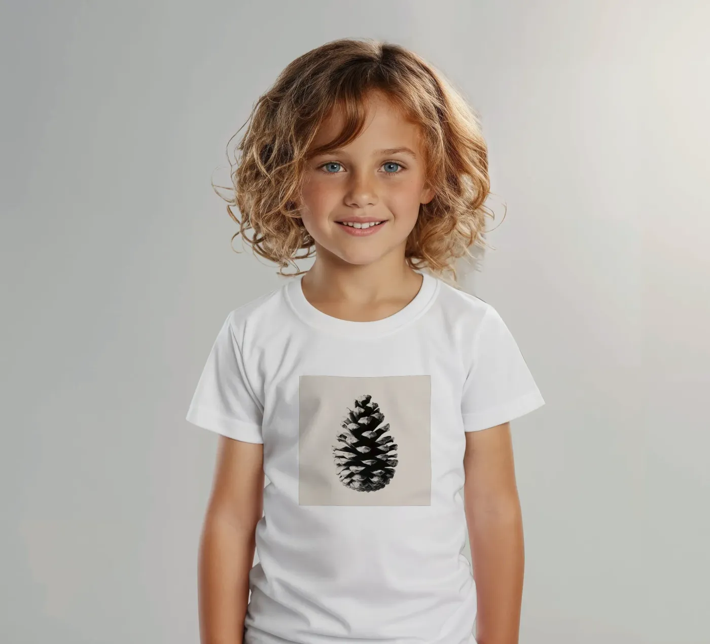Pine Cone t-shirt bambini da treechild
