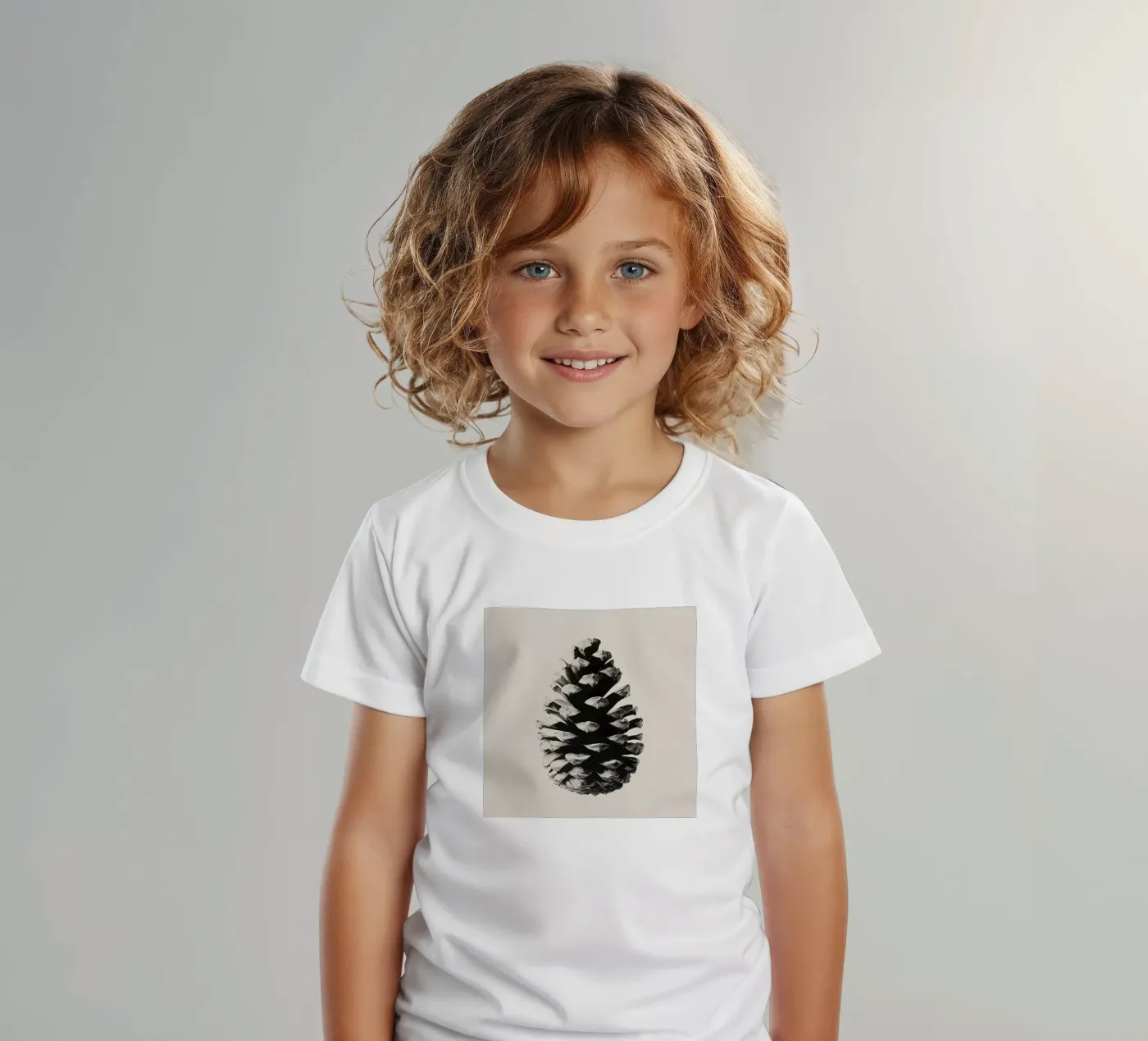 Pine Cone t-shirt bambini da treechild
