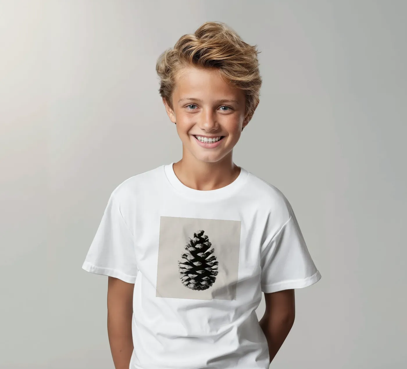 Pine Cone t-shirt bambini da treechild