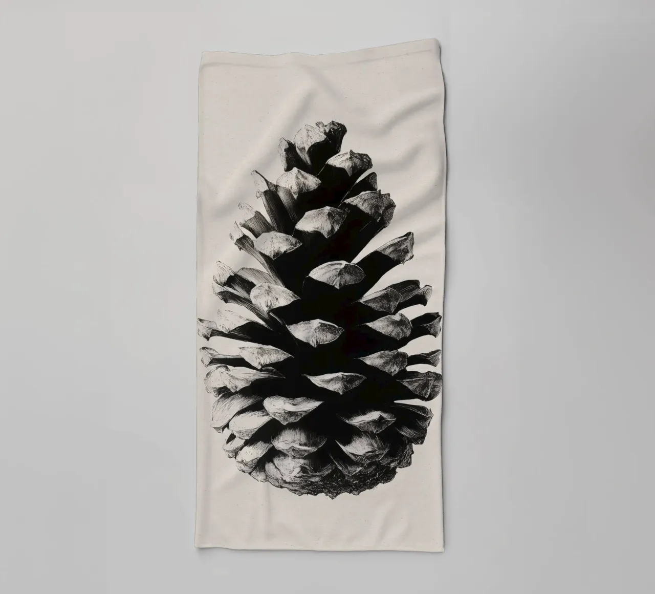 Pine Cone badhanddoek van treechild