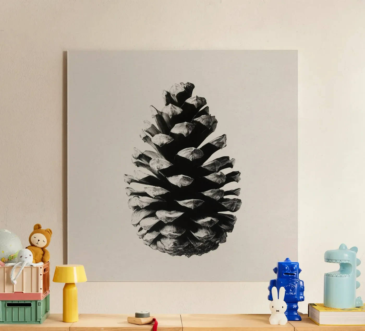 Pine Cone plexiglas de treechild
