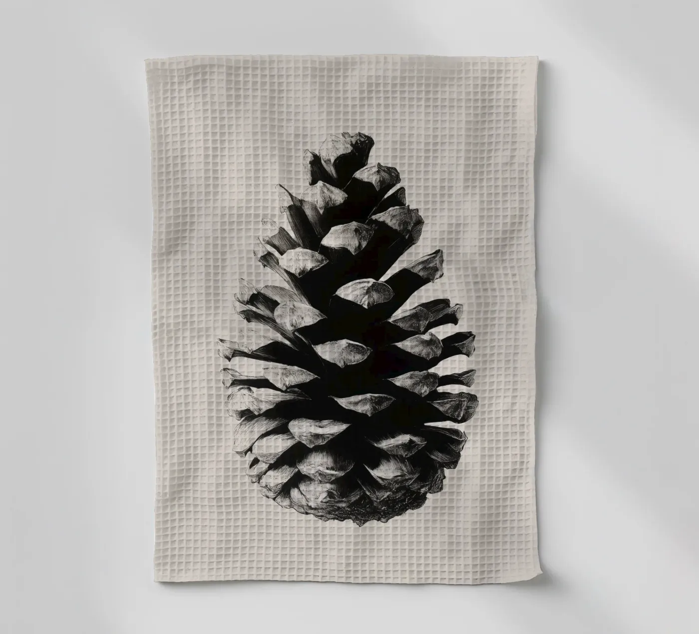 Pine Cone Geschirrtuch von treechild