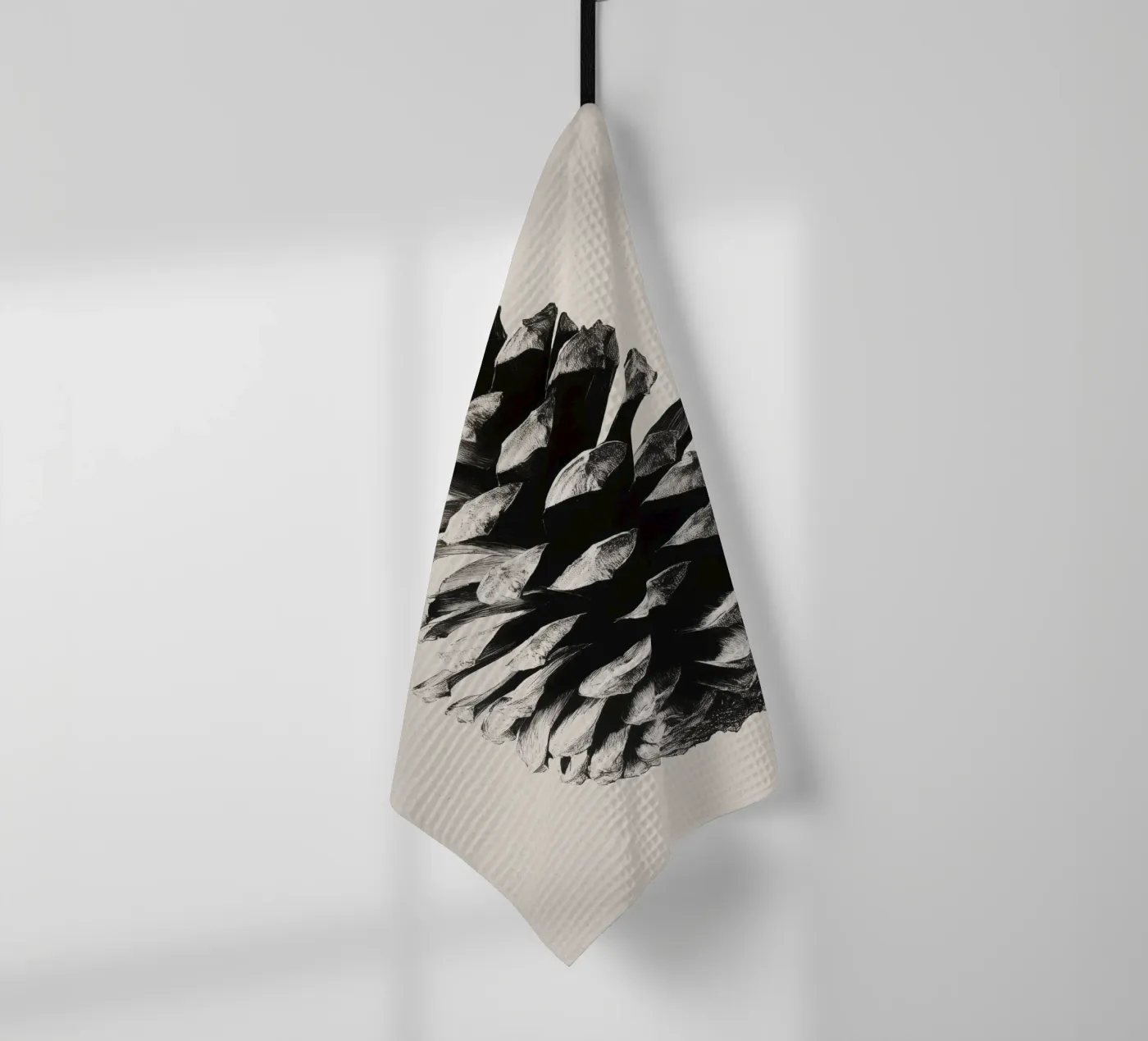 Pine Cone Geschirrtuch von treechild