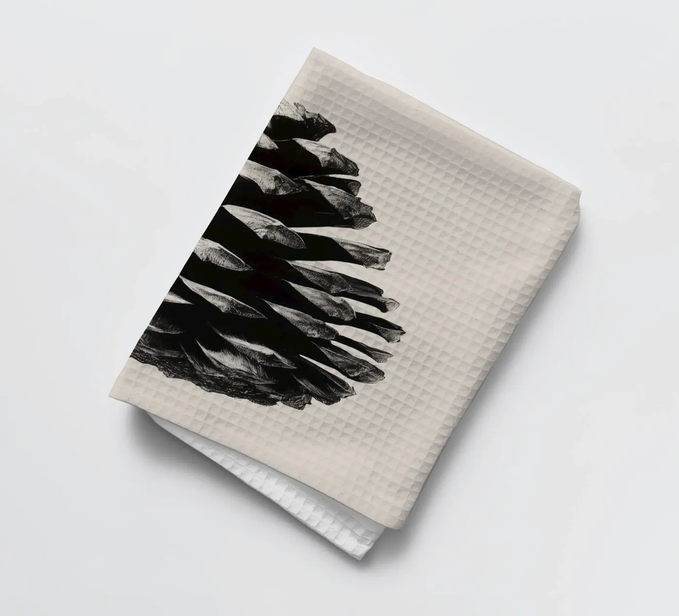 Pine Cone Geschirrtuch von treechild