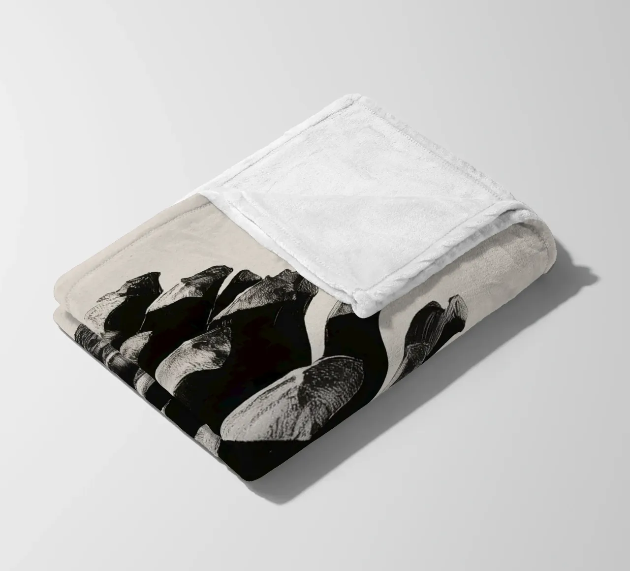 Pine Cone coperta in pile da treechild