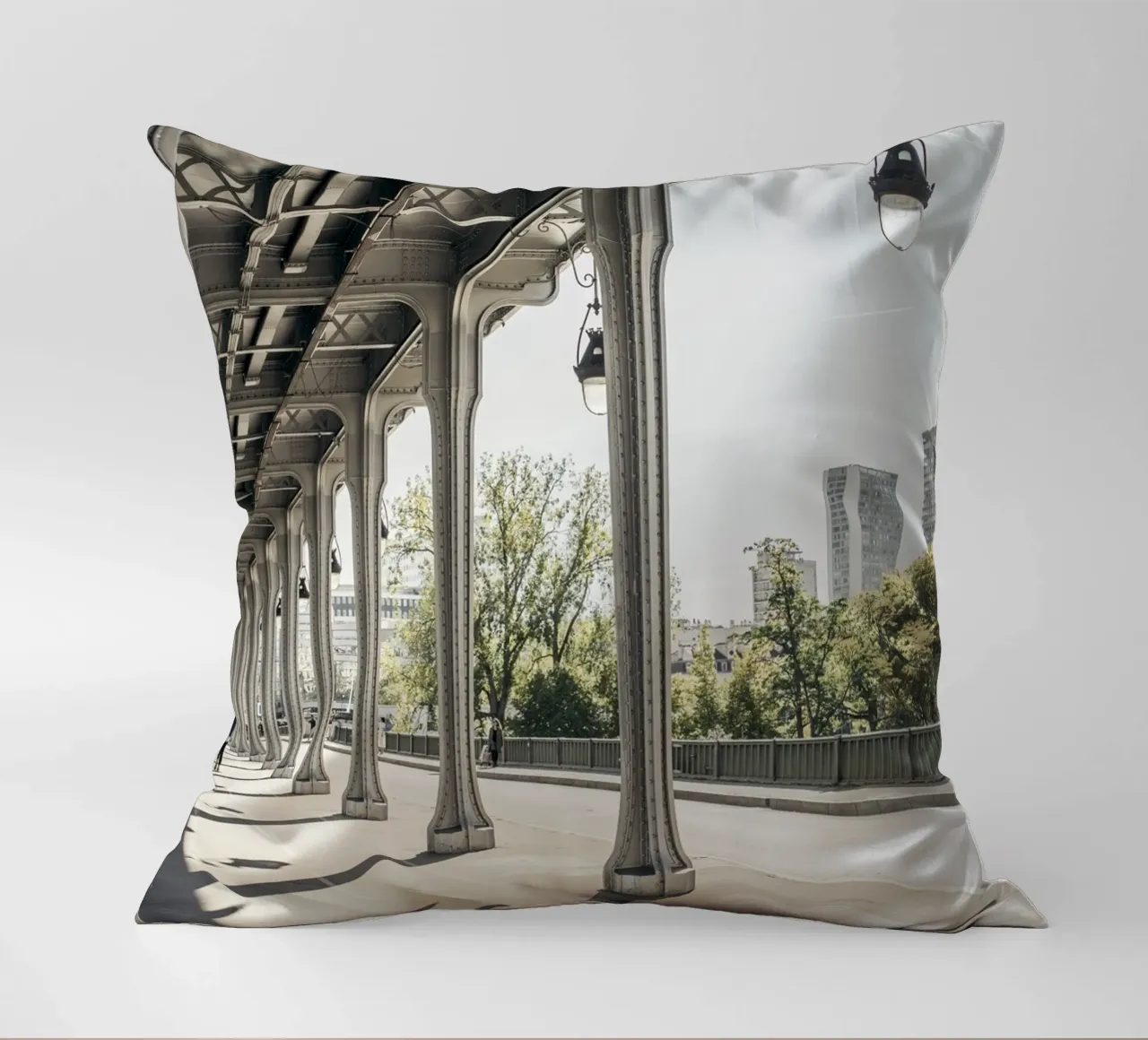 Pont de Bir-Hakeim cuscino da patiphotography