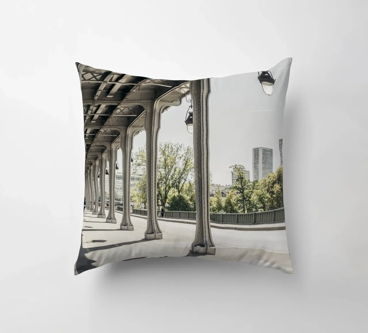 Pont de Bir-Hakeim cuscino da patiphotography