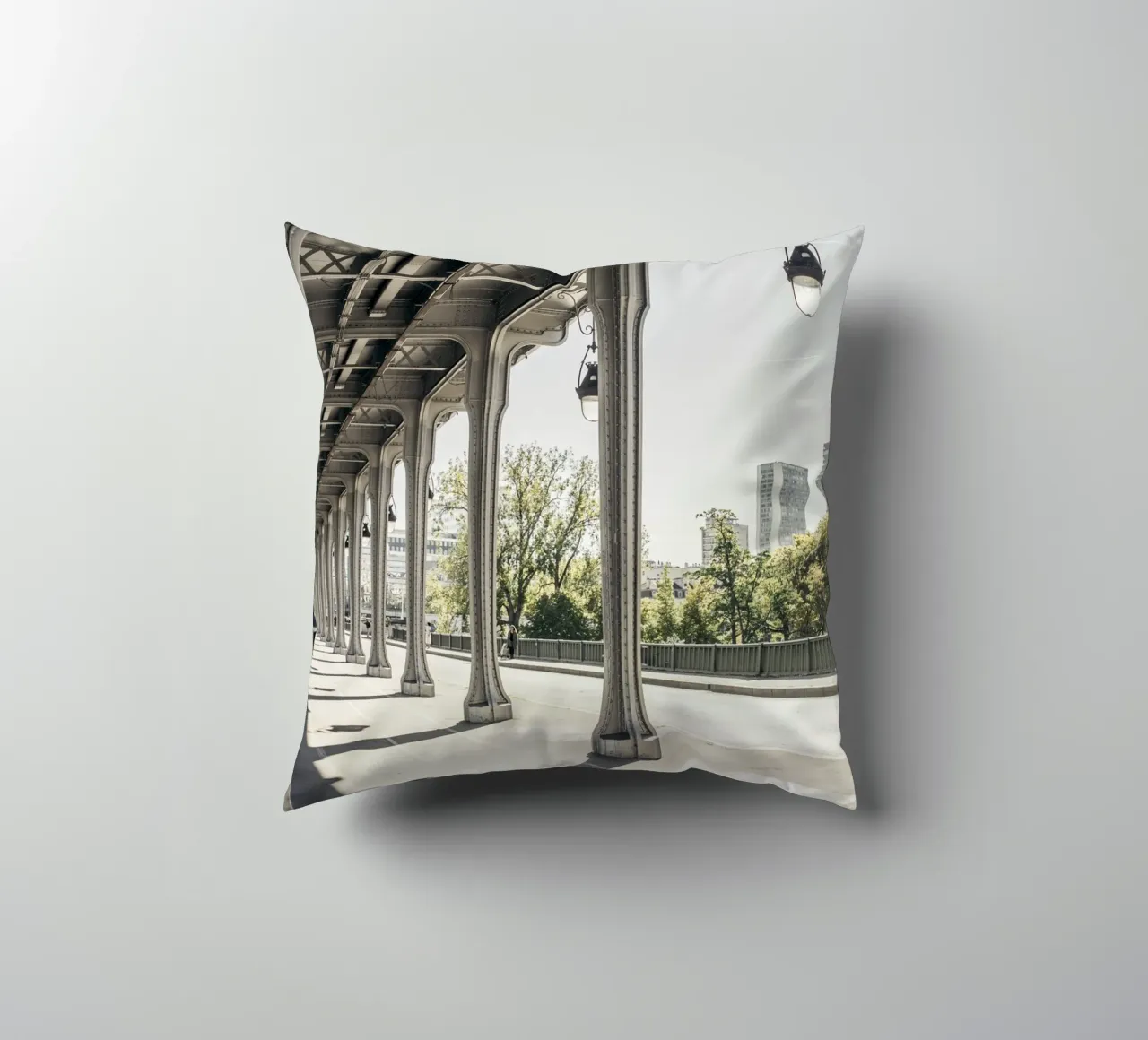 Pont de Bir-Hakeim cuscino da patiphotography