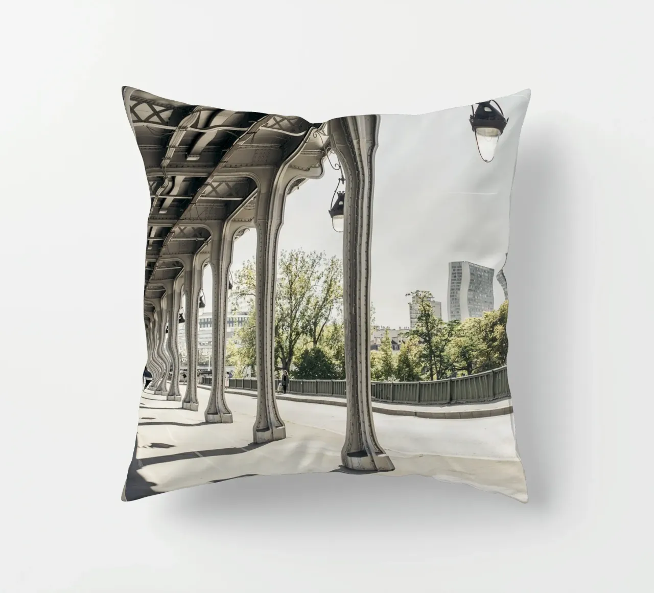 Pont de Bir-Hakeim cuscino da patiphotography