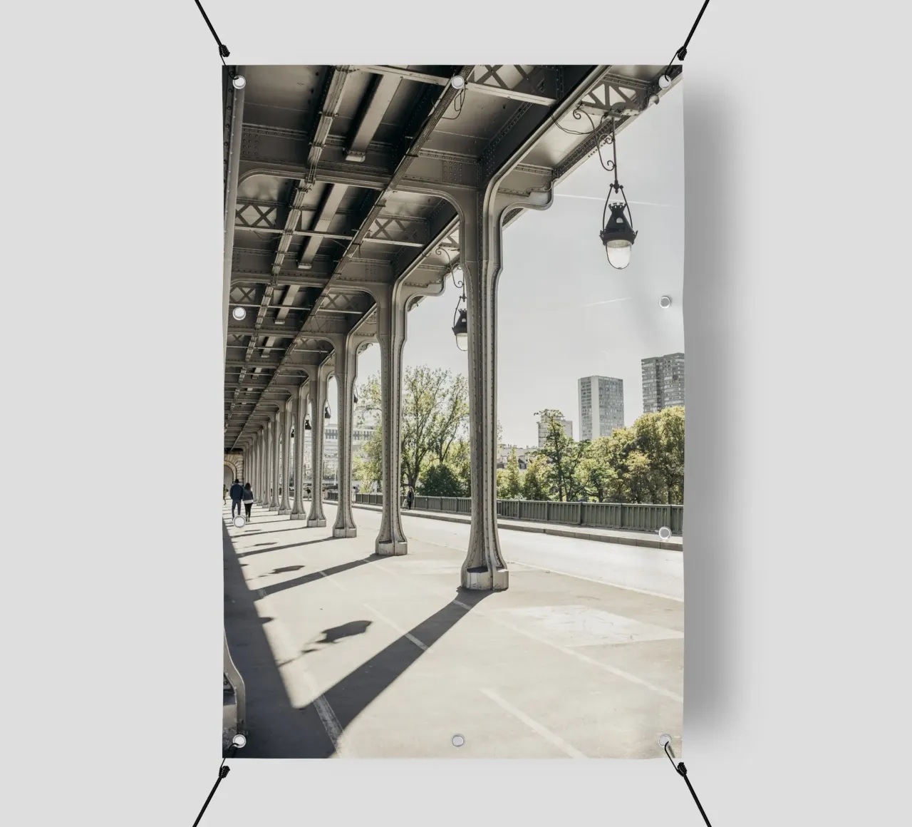 Pont de Bir-Hakeim telo in pvc da patiphotography