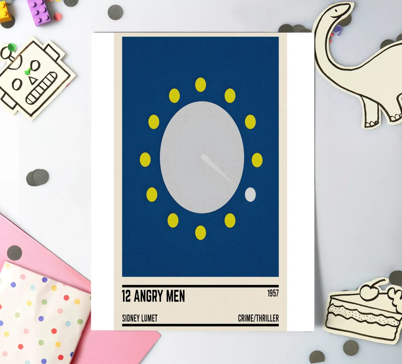 12 Angry Men sticker sheet by TheArtstudio