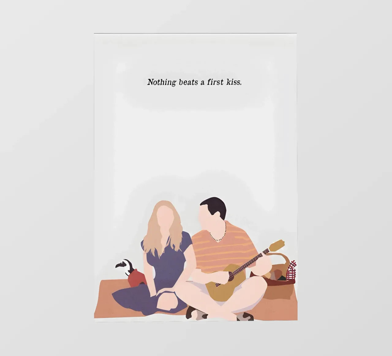 50 First Dates Movie Backlit Folie von TheArtstudio