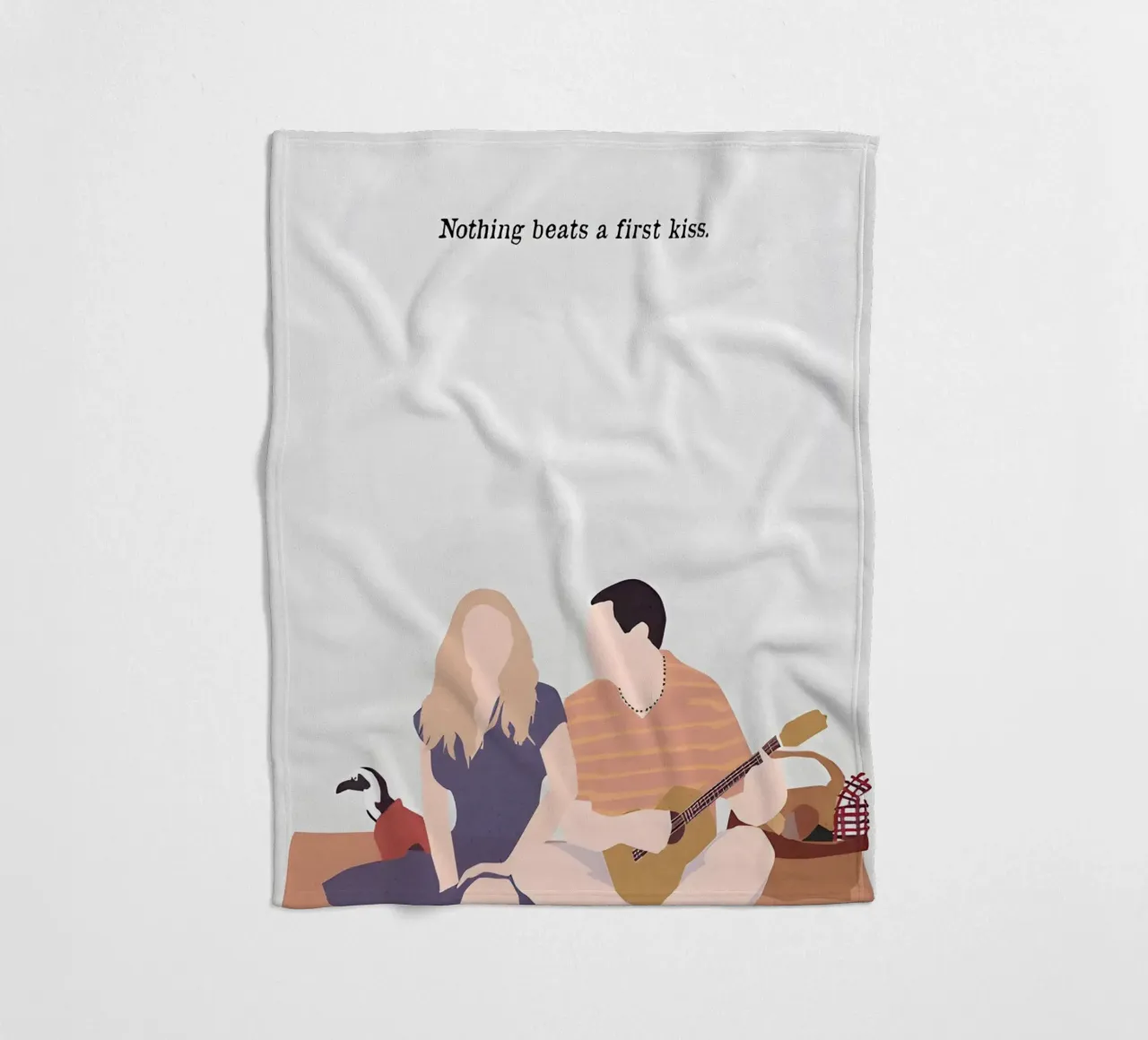 50 First Dates Movie fleece blanket by TheArtstudio