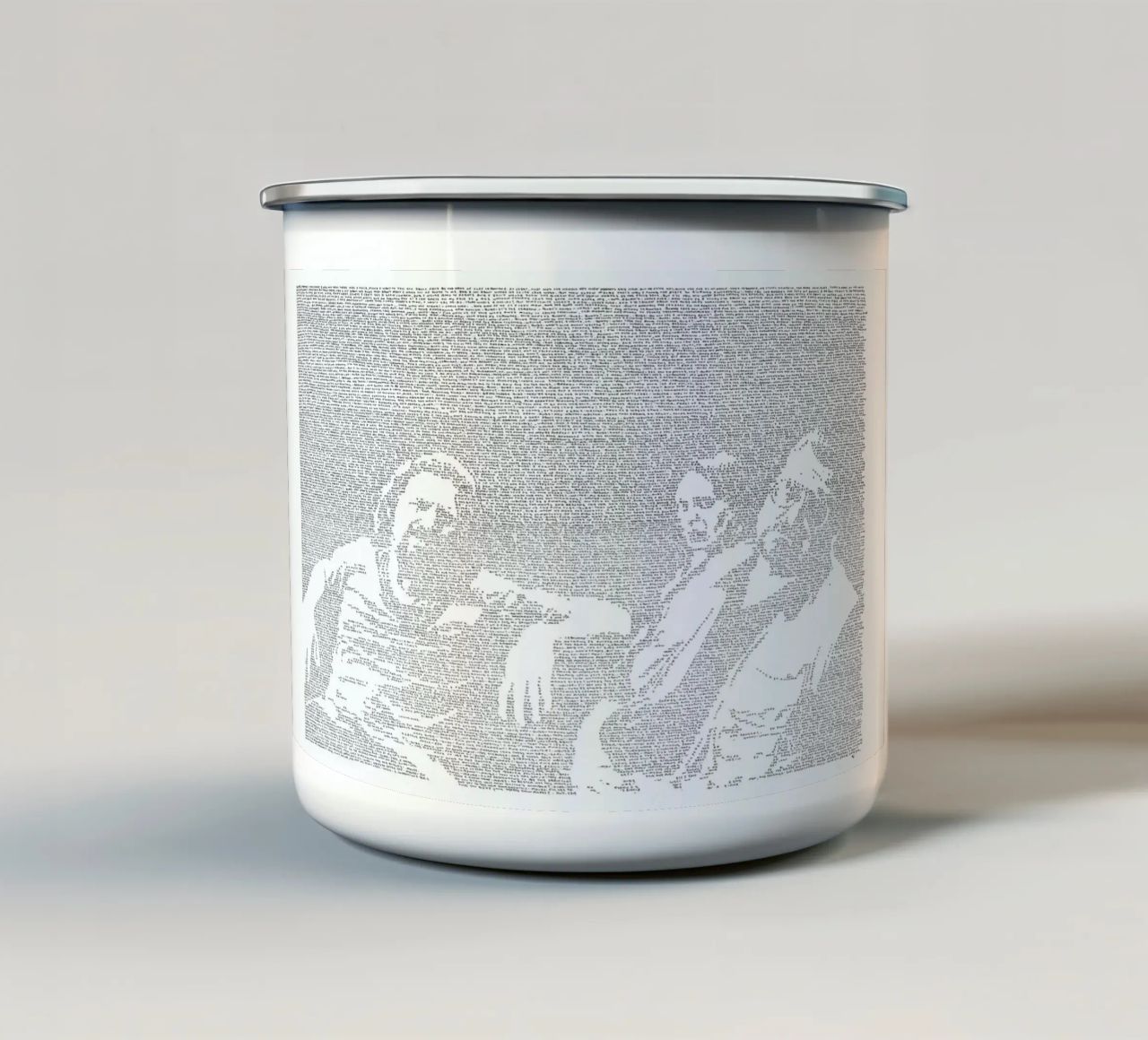 Big Lebowski tazza in smalto da Mike Matola