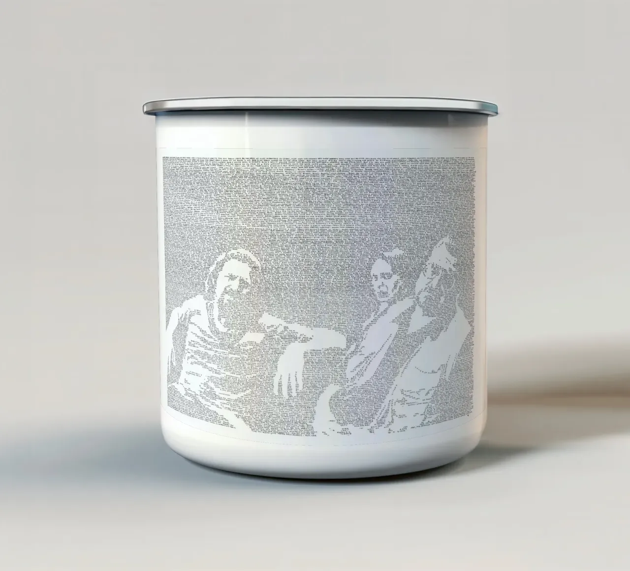 Big Lebowski taza de esmalte de Mike Matola