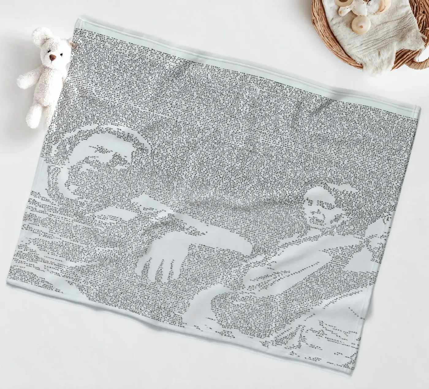 Big Lebowski fleecedeken van Mike Matola