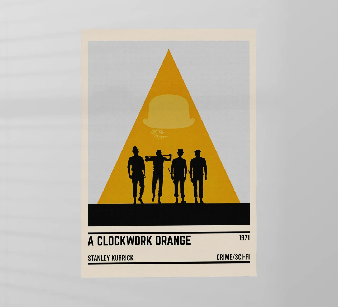 A Clockwork Orange pellicola backlit da TheArtstudio