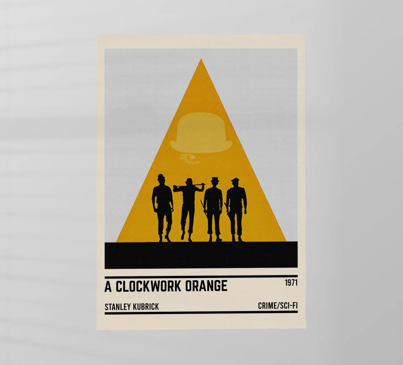 A Clockwork Orange pellicola backlit da TheArtstudio