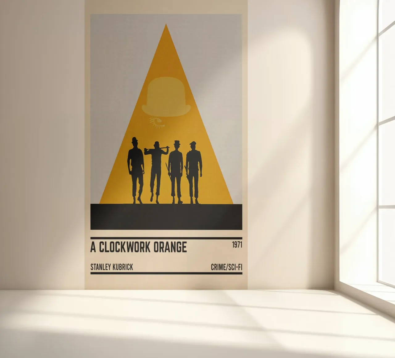 A Clockwork Orange fotobehang van TheArtstudio