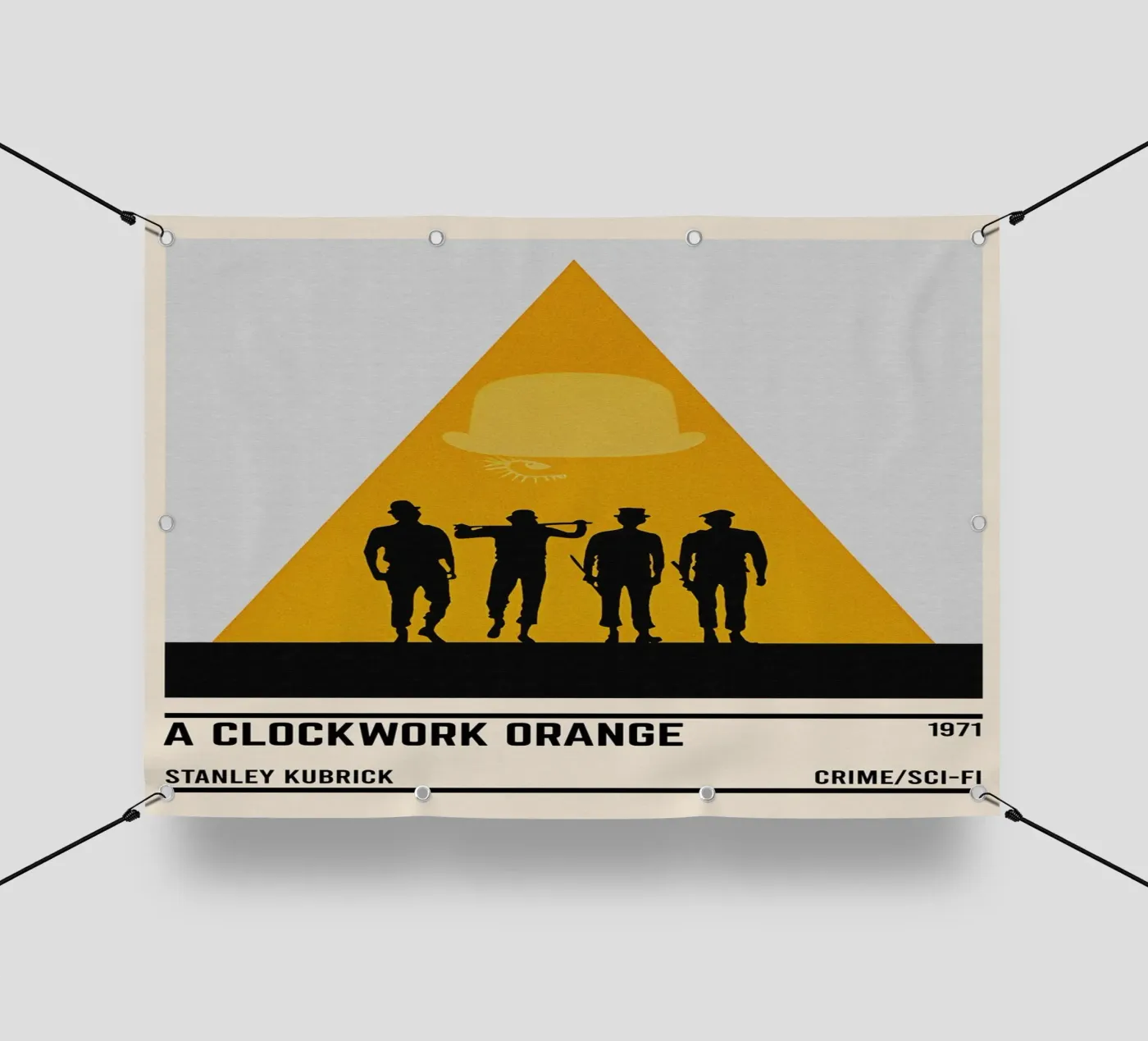 A Clockwork Orange telo in pvc da TheArtstudio